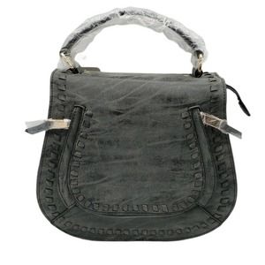NEW!! MKF by Mia K. Handbag Grey Saddlebag Purse